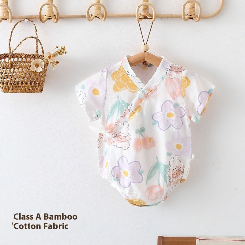 Gauze Class A Newborn Clothes Thin Air Conditioning Room Clothes