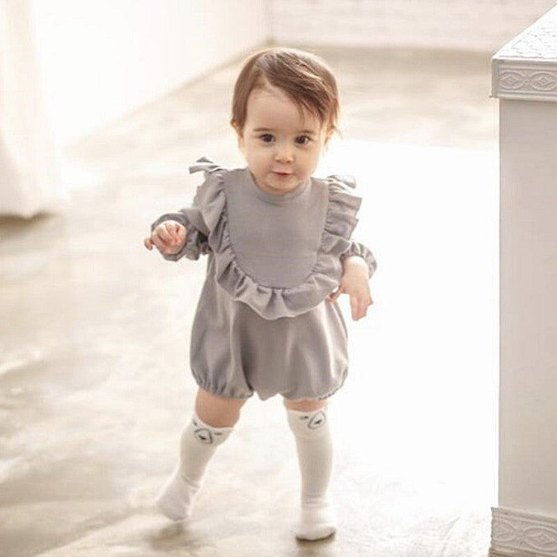 Baby Clothes Autumn Clothes 0-3 Years Old Going Out Jumpsuits