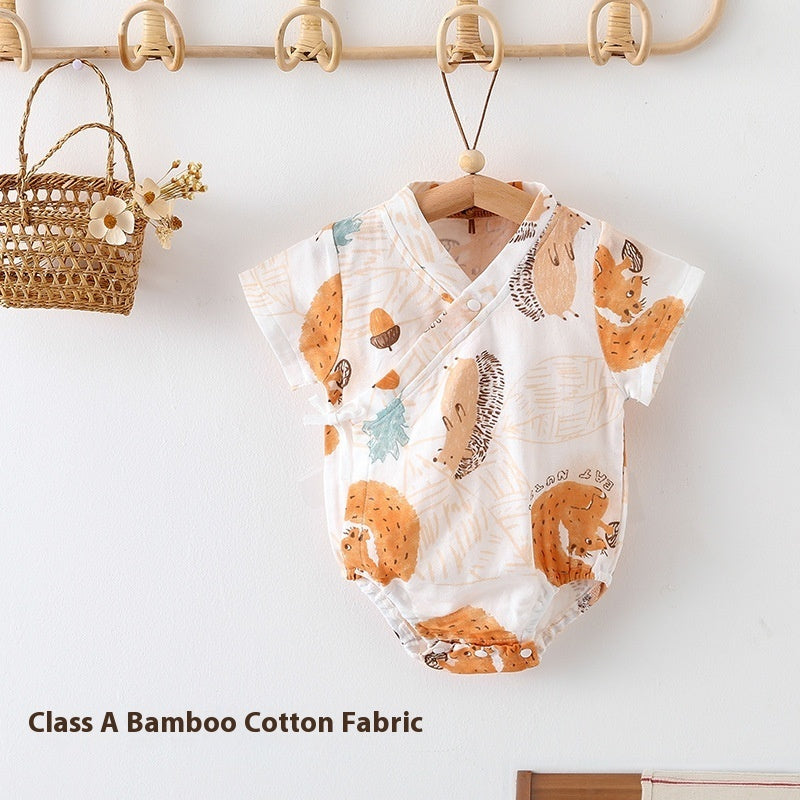 Gauze Class A Newborn Clothes Thin Air Conditioning Room Clothes