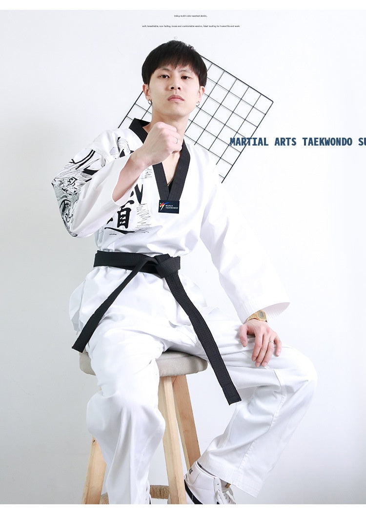 Boy Boxing Clothes Children's Clothes Boys Taoist Robe