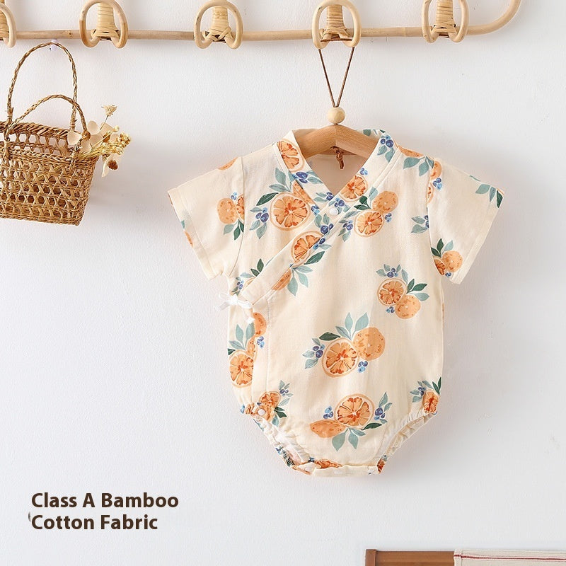 Gauze Class A Newborn Clothes Thin Air Conditioning Room Clothes